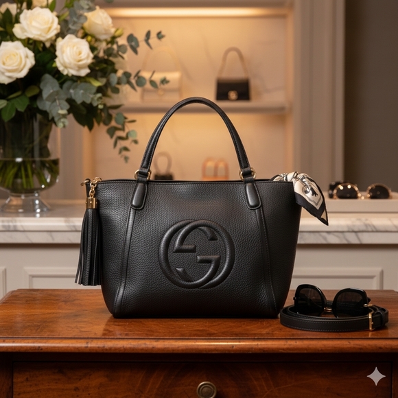 Gucci Handbags - Gucci Soho Shoulder Handbag